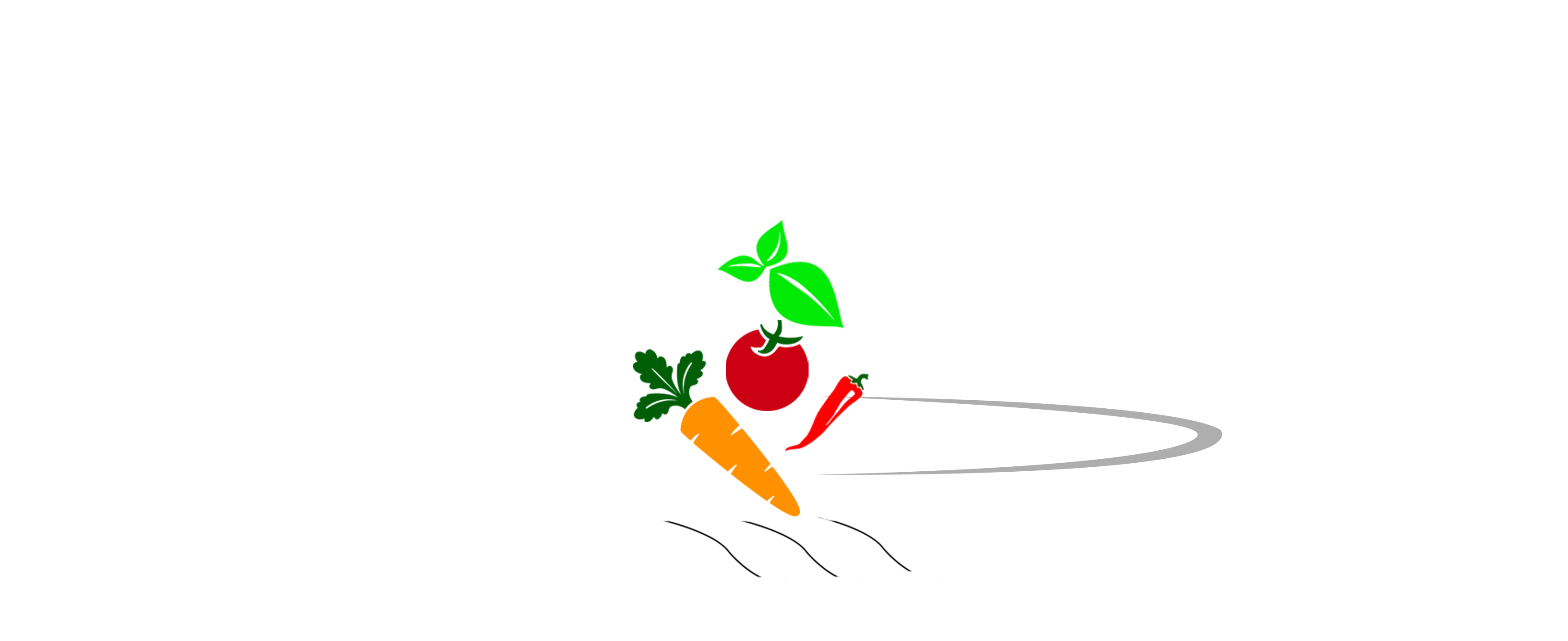 foodie logo white